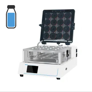 Concentratore parallelo a vuoto Temperatura dell'acqua Temperatura del coperchio Grado di vuoto