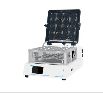 Concentratore parallelo a vuoto Temperatura dell'acqua Temperatura del coperchio Grado di vuoto