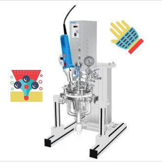 Laboratorio Reattore di emulsificazione a vuoto attrezzature di laboratorio medico