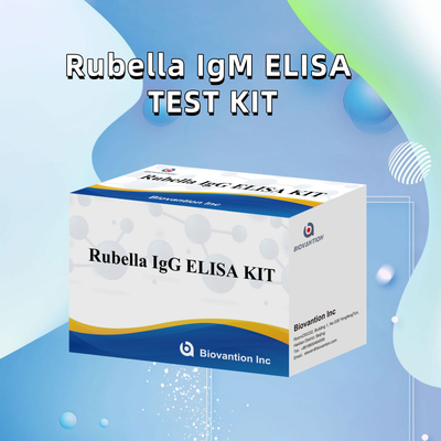 Reagenti per l' immunoassaggio dell' enzima rubella-Igg Kit di prova Elisa per la rilevazione della rubella