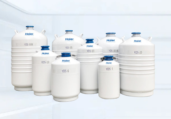 Equipaggiamenti di laboratorio medici professionali per contenitori di azoto liquido di serie ad alta capacità