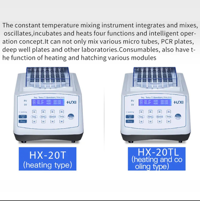 Agitatore a temperatura costante Tube Lab Agitatore a temperatura costante Mixer RT+5C~100C riscaldamento