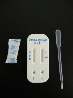 Test rapido IgM/IgG per la dengue Test di rilevamento delle malattie tropicali a domicilio o in clinica