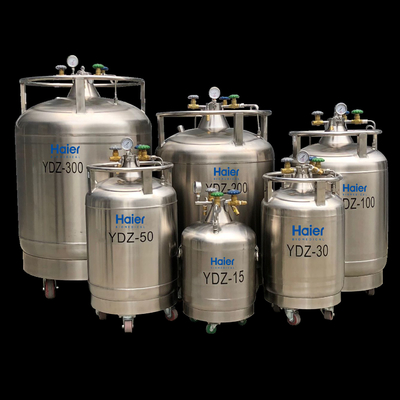 Laboratorio medico Biomedicale Contenitore di azoto liquido auto-presurizzato Serie