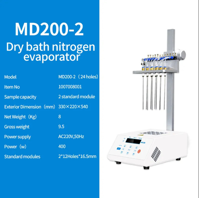 Equipaggiamento di laboratorio medico avanzato innovativo evaporatore di azoto secco per laboratori