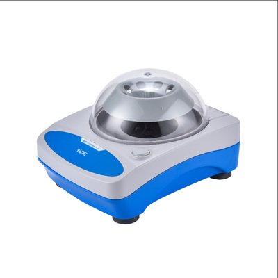 Mini Centrifugatrice di laboratorio portatile 6/8 tubi 4000 giri al minuto CE certificato Design compatto di plastica e metallo Ideale per la ricerca nei piccoli laboratori