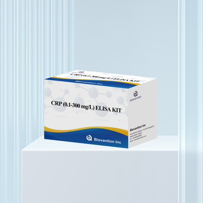 CRP accurato 0,1-300 mg/l Kit di prova Elisa per il rilevamento sensibile di sostanze biologiche