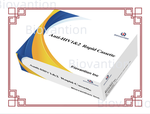 HIV 1/2 Test rapido dell'oro colloidale Soluzione di test accurata e conveniente per risultati rapidi