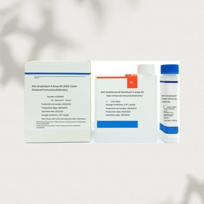 Reagente ASO ad alta sensibilità con 96 test con metodo immunoturbidimetrico in lattice per una diagnosi accurata