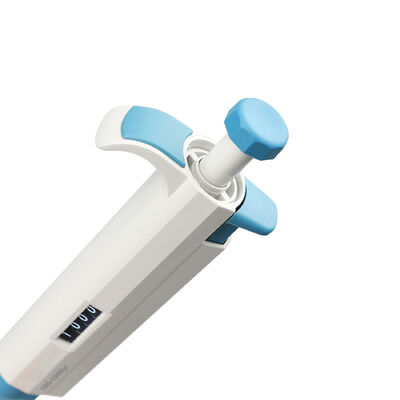 DLAB TopPette Micropipetta regolabile a canale singolo con design leggero ergonomico, parte inferiore autoclavabile e conformità ISO 8655