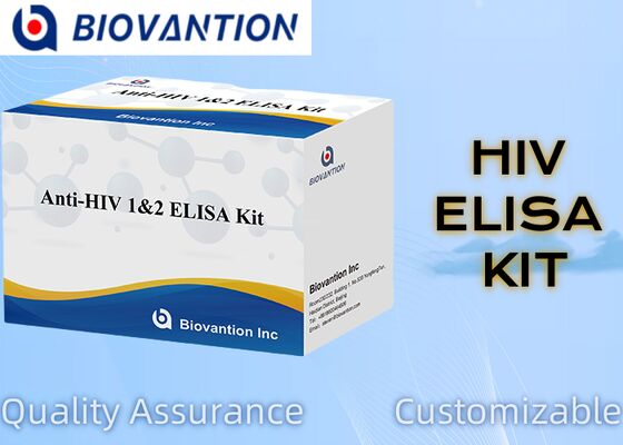 Kit ELISA Biovantion 4a Generazione HIV Ab Ag ad Alta Sensibilità con 96 Test per la Diagnosi Precoce