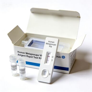 Kit di test rapido per l' antigene del metapneumovirus umano (oro colloidale)
