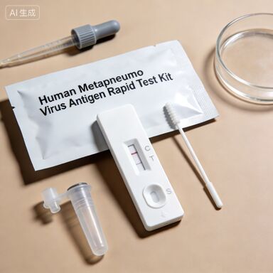 Kit di test rapido per l' antigene del metapneumovirus umano (oro colloidale)