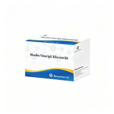 Kit di test ELISA IgG per virus del morbillo Specificità ad alta sensibilità