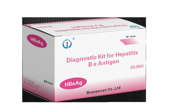 Precisione del risultato HBsAg ELISA Reagente Efficiente 99 fori Kit di prova