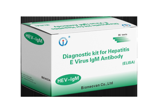 Laboratorio o Ospedale Kit ELISA ad alta precisione per anticorpi IgM contro il virus dell' epatite A ed E