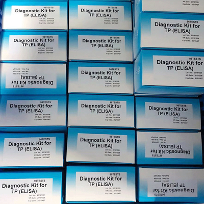 Un corredo di 120 di minuti ISO13485 di sifilide prove di Elisa Test Kit TP Elisa 96