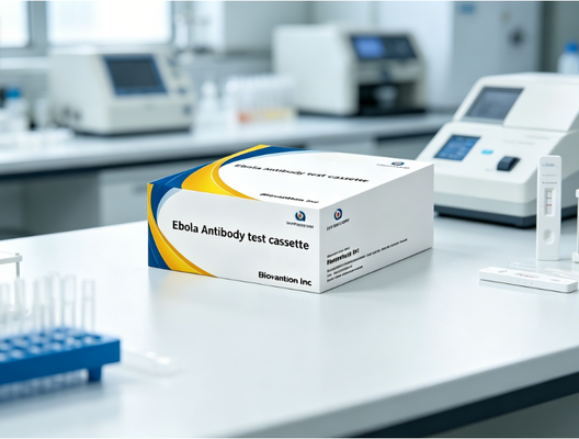 Kit di test rapido del virus Ebola con alta sensibilità e metodo oro colloidale per risultati di 15 minuti