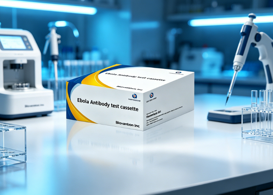 Strisce di test rapidi veloci, accurati, convenienti e personalizzabili per l'antigene del virus Ebola, non meccaniche, operabili con metodo oro colloidale