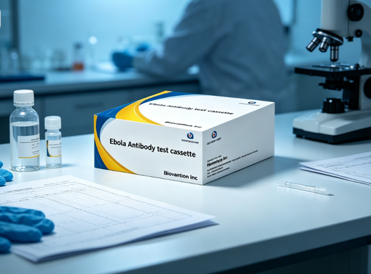 Kit per test rapido del virus Ebola Cassetta per test diagnostico anticorpale IgM antigene Ebola oro colloidale per screening di emergenza di laboratorio ospedaliero